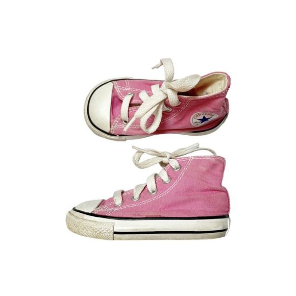Converse High Top Sneakers Size 5 - Picture 1 of 10